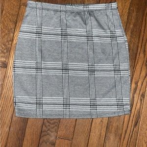Mini Plaid skirt